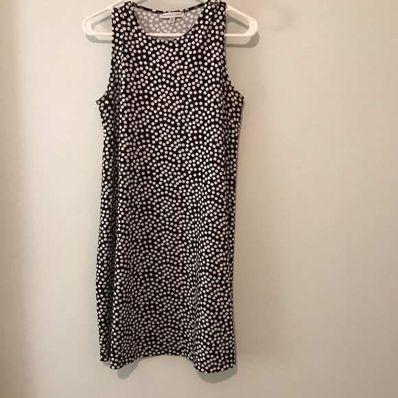 Annalee +hope polk a dot navy dress. - Picture 1 of 5